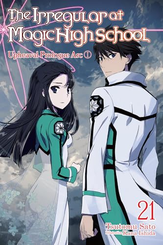 Light novel cover: two anime characters, a young man and woman, with a “21” label.