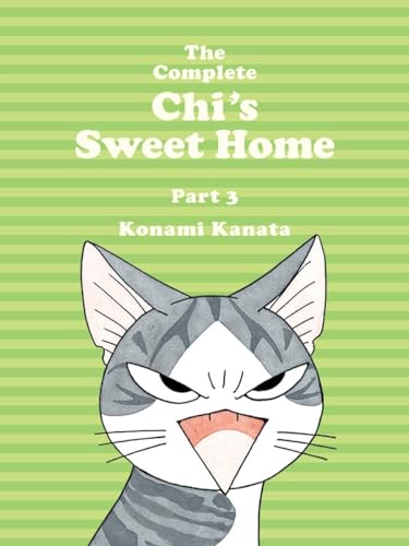 Book cover for The Complete Chi's Sweet Home Part 3 featuring a gray tabby cat.