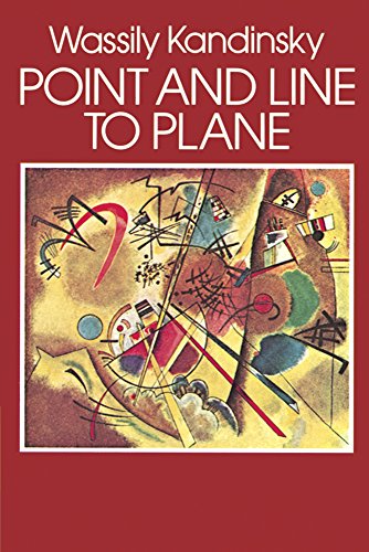 Book cover featuring Kandinsky’s abstract painting of colorful geometric shapes.