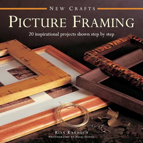 Book cover for "New Crafts: Picture Framing" with frame examples.