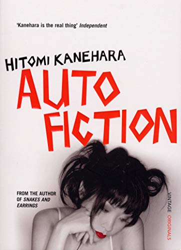Book cover: "Autofiction" by Hitomi Kanehara, featuring a woman’s face.