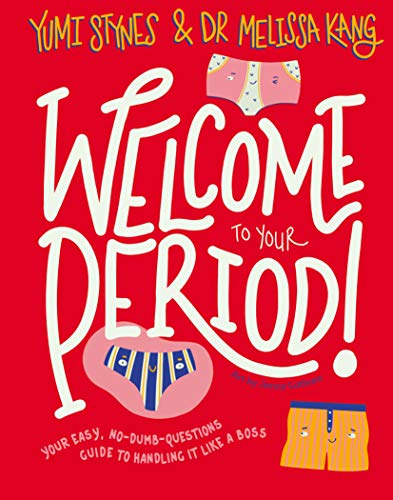 Red book cover with illustrated lettering and cartoon underwear.