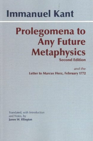 Book cover of Immanuel Kant's Prolegomena to Any Future Metaphysics, second edition.