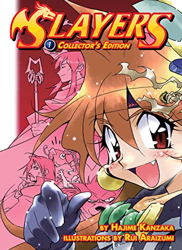 Cover of "Slayers" manga volumes 1-3 Collector's Edition, featuring anime art.
