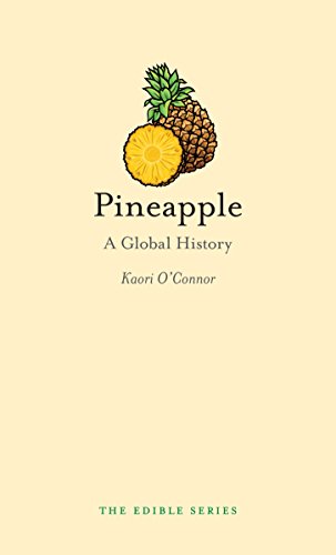Book cover: pineapple illustration with title "Pineapple: A Global History".