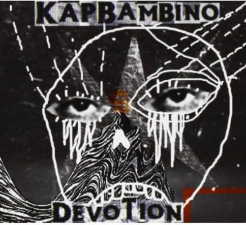 Kap Bambino “Devotion” CD cover: abstract face with weeping eyes.
