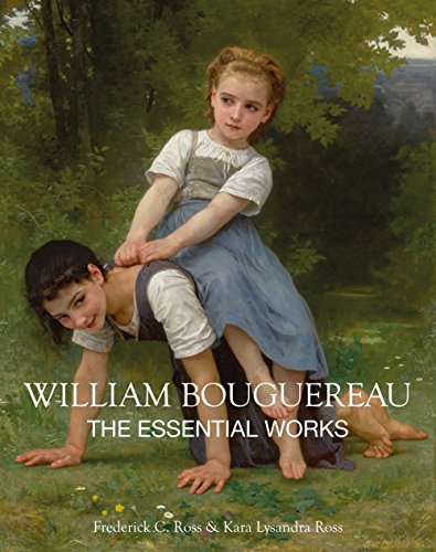 Book cover featuring a painting of two young girls in a garden.