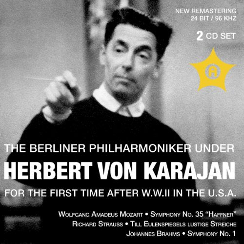 Black and white image of a conductor on a CD cover.