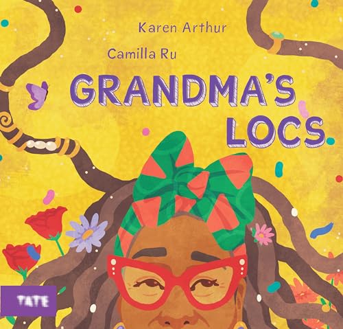 Book cover featuring a woman with locs and a green hair bow.