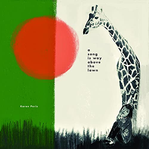 CD cover: giraffe, red circle, green background, and song title text.