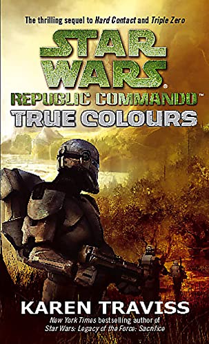 Image of a book cover with Star Wars characters and a dark, gritty background.