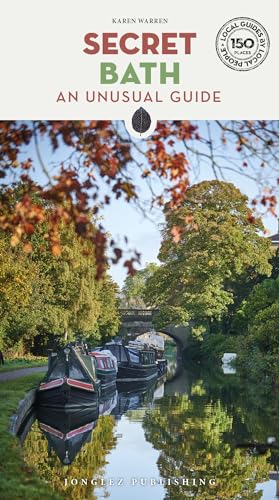 Book cover: "Secret Bath" guide with canal scene and autumn foliage.