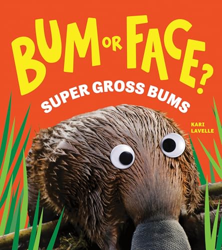 Book cover with large yellow text and a platypus with googly eyes.