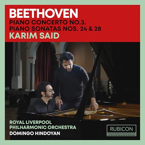 CD cover featuring pianist Karim Said and a grand piano.