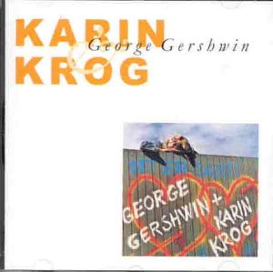 CD cover for Karin Krog’s “Gershwin With Karin Krog” album.