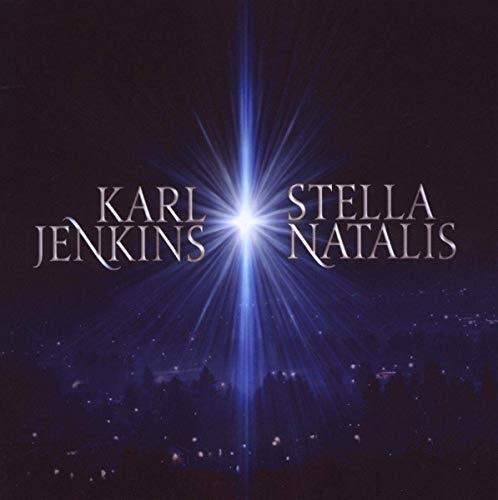 CD cover for Karl Jenkins’ “Stella Natalis” with a bright starburst.