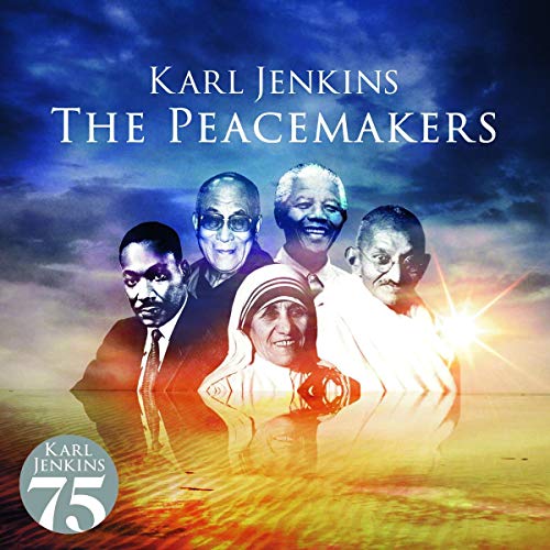 CD cover for "The Peacemakers" featuring portraits of peace activists.