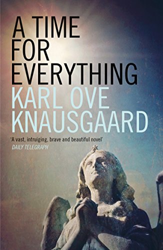 Book cover: "A Time for Everything" by Karl Ove Knausgaard, statue detail.