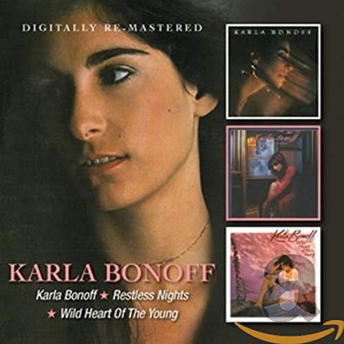 CD cover featuring portrait of Karla Bonoff and album artwork inserts.