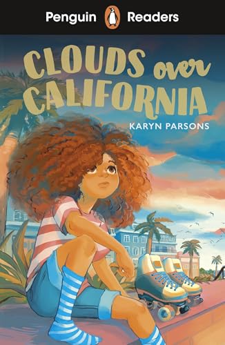 Book cover: “Clouds over California” features a girl on roller skates.