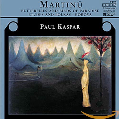 CD cover featuring a landscape painting with a woman in a hat.