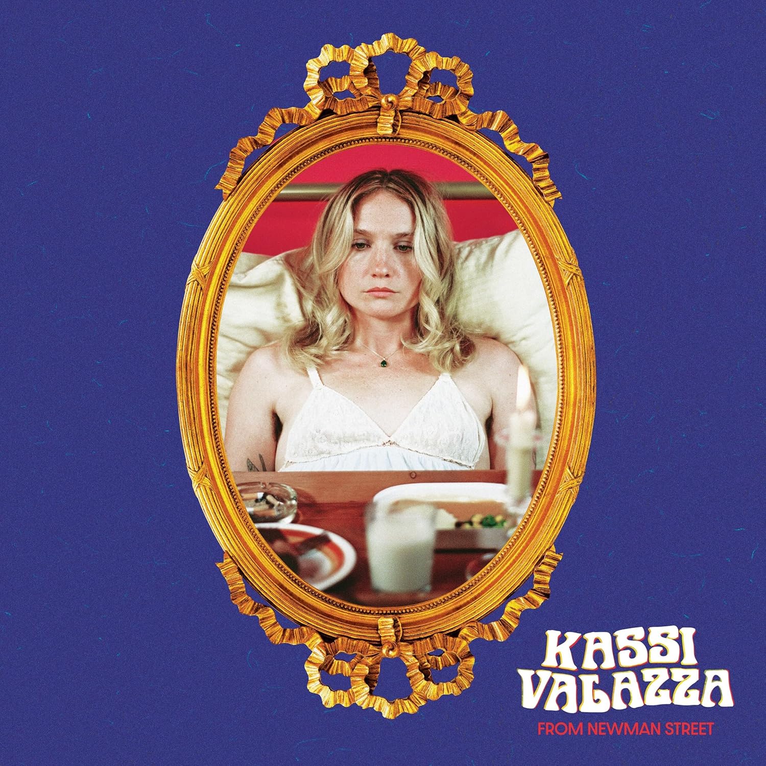 Vinyl record of Kassi Valazza's album "From Newman Street" in a sleeve.