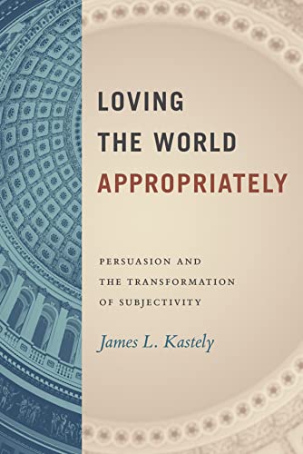 Book cover: "Loving the World Appropriately" with architectural detail.