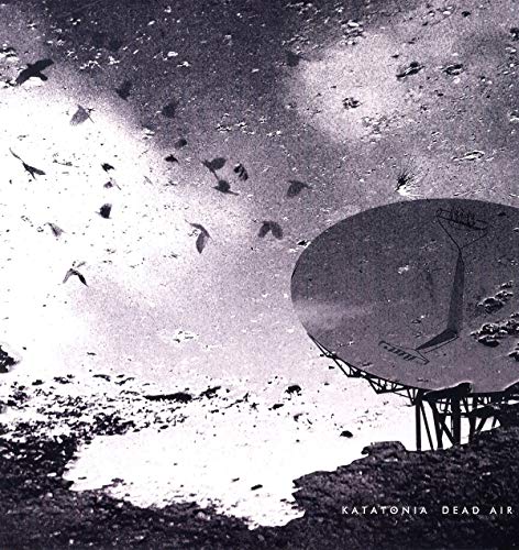 "Katatonia Dead Air vinyl record album cover with two black vinyl records."