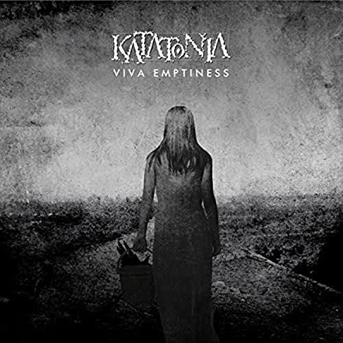 Album cover for Katatonia’s “Viva Emptiness” featuring a woman with obscured face.
