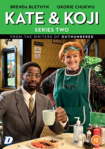DVD cover for "Kate & Koji: Series 2" featuring Brenda Blethyn and Okorie Chukwu.