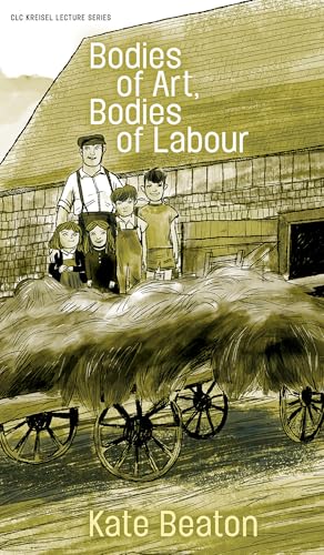 Book cover: illustrated children and hay wagon, title “Bodies of Art, Bodies of Labour”.