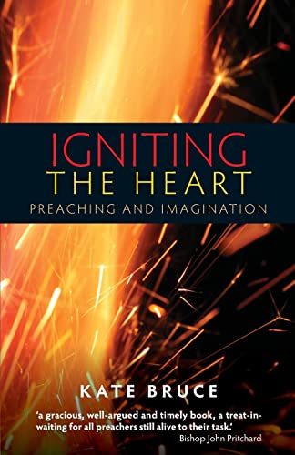Book cover: “Igniting the Heart” by Kate Bruce, with fiery spark background.