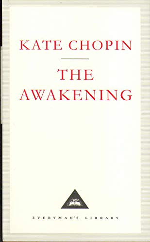 Book cover for "The Awakening" by Kate Chopin, with a triangular logo.
