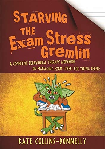 Book cover showing a stressed green gremlin sitting at a desk with books.