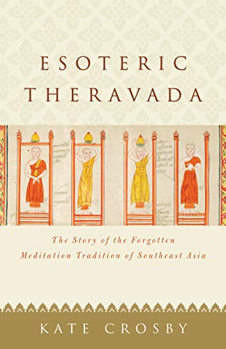 Book cover: "Esoteric Theravada" with illustration of meditating figures.