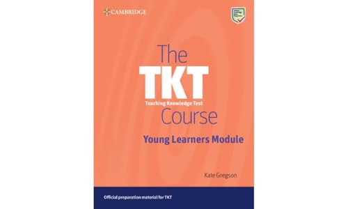 Book cover: "The TKT Course Young Learners Module" in orange and navy.