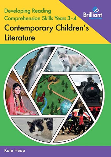 Book cover with colorful images of landscapes, animals, and people.