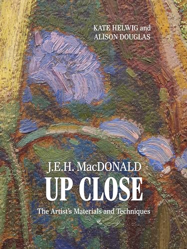 Book cover featuring a close-up of J.E.H. MacDonald’s textured painting.