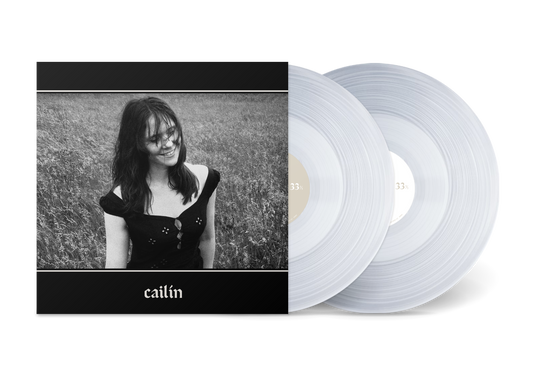 Kate Nash’s “Cailín” vinyl LP with a portrait and translucent records.