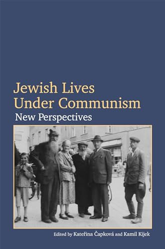 Book cover with historical photo of Jewish people, titled “Jewish Lives Under Communism.”