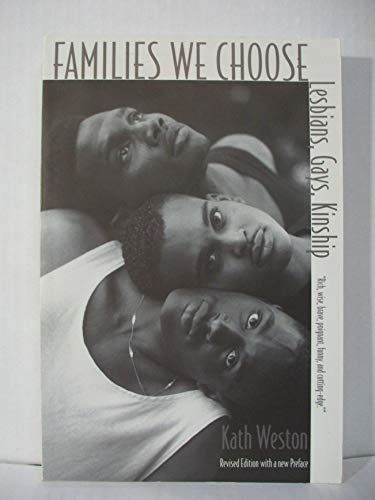 Book cover: "Families We Choose: Lesbians" featuring a black and white photo of three women.