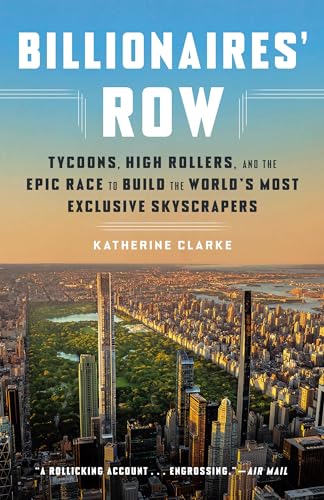 Book cover with a cityscape of tall buildings and blue title text.