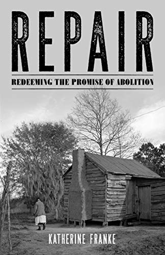 Book cover: "Repair" with a weathered building and lone figure.