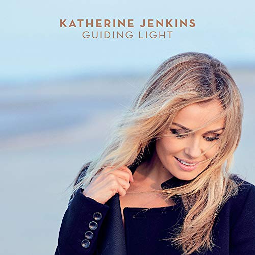 Katherine Jenkins album cover, "Guiding Light", featuring a blonde woman.