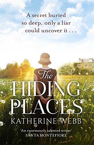 Book cover with a woman in a hat standing in a dandelion field.