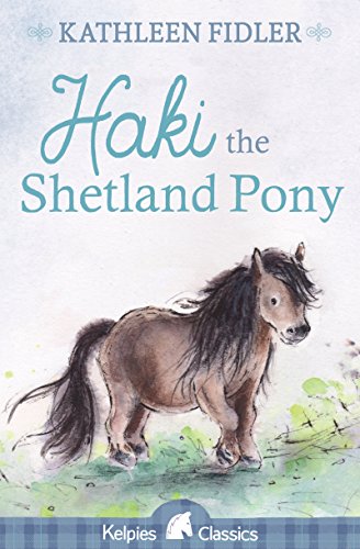 Book cover featuring a watercolor illustration of a small brown pony.