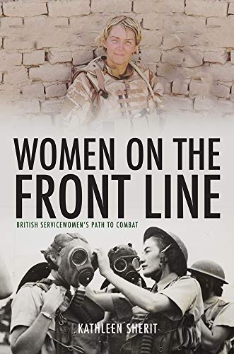 Book cover featuring British servicewomen, both historical and modern portraits.
