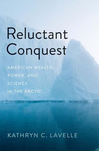 Book cover: “Reluctant Conquest” with an icy mountain backdrop.