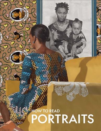 Book cover featuring a woman looking at a vintage black and white portrait.