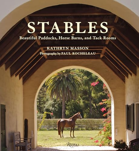Book cover featuring a horse in a paddock viewed through an arched doorway.